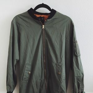 Long Olive Green Coat